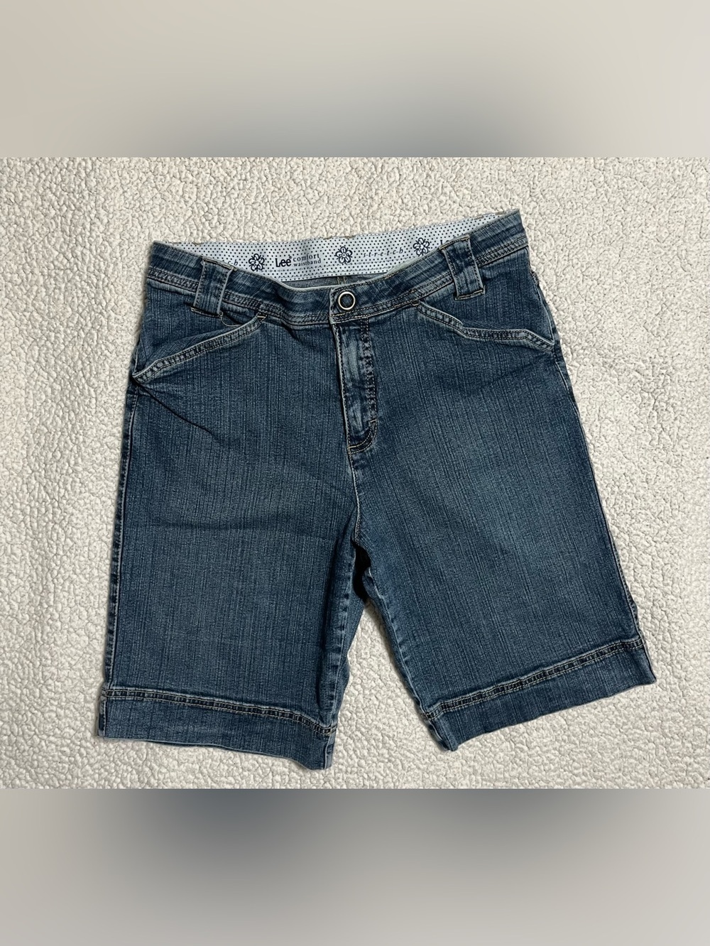 Lee Comfort Waistband denim Bermuda